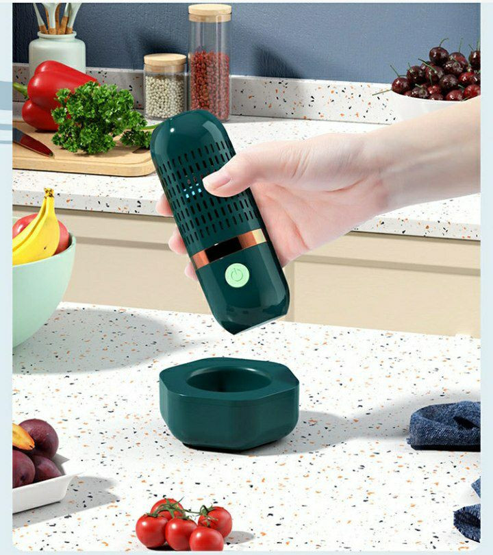 Purificateur de nettoyage des fruits et légumes Purificateur ménage portable Désinfection et stérilisation Machine de nettoyage Capsule de fil Machine à laver à légumes