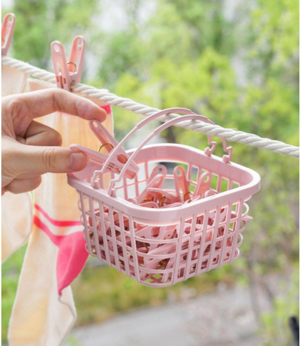 30 pièces clips de séchage de vêtements, sous-vêtements, chaussettes petits clips en plastique clips de séchage de vêtements couette