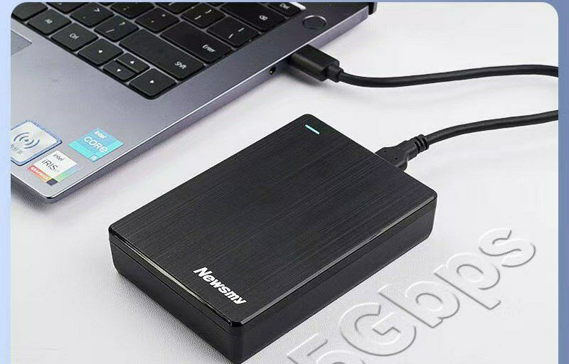 Disque Dur Externe usb Portable marque  Newsmy 500Go, 1To Drive, adapté à un disque dur mobile à double disque USB3.0 2,5 pouces