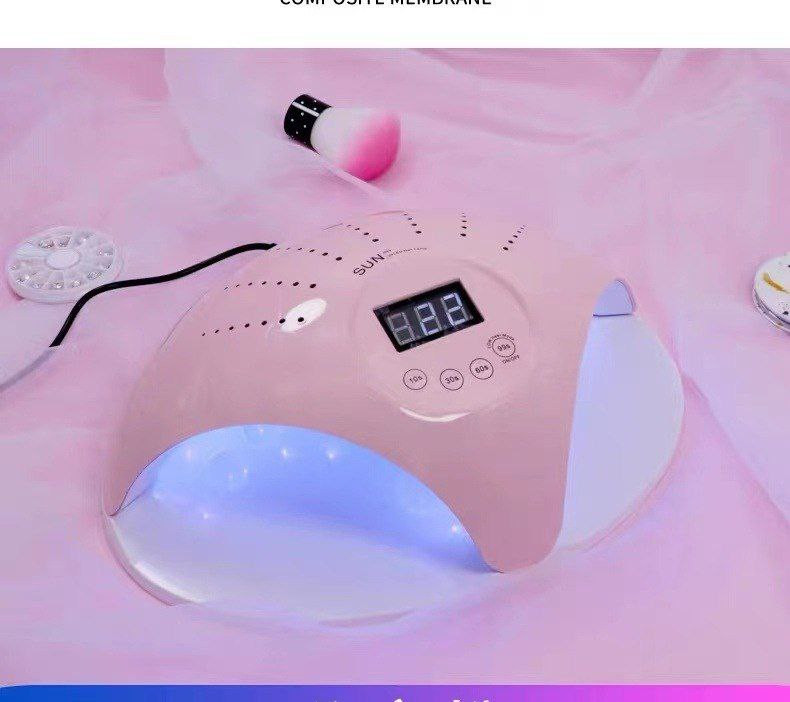 Nouveau 48w manucure lampe de photothérapie mains lampe de cuisson machine de manucure machine de photothérapie led capteur infrarouge lumière 5