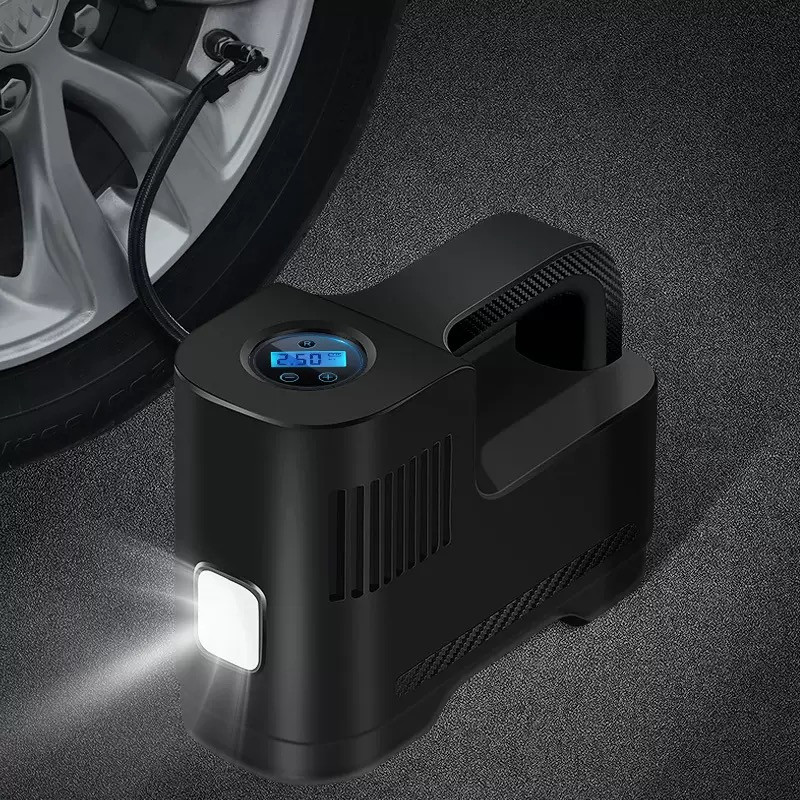 ComOne – Pompe de gonflage automatique portable pour pneus de voiture, moto et vélo avec écran numérique et torche LED intégrée