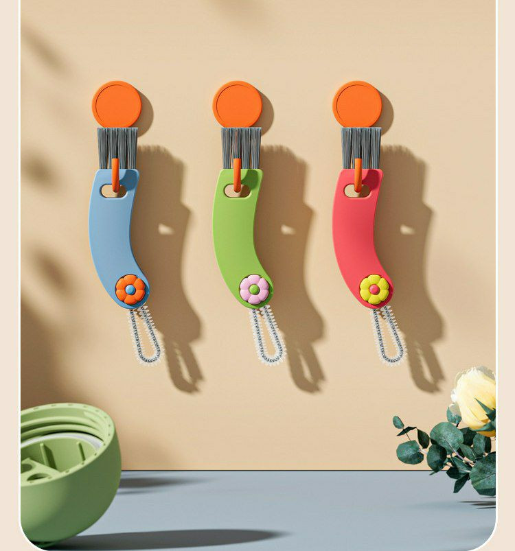 Brosse de nettoyage pour couvercle de bouteille, couvercle de tasse, GRAS TOL DE NETTOYAGE MULTIFUCTION Cup