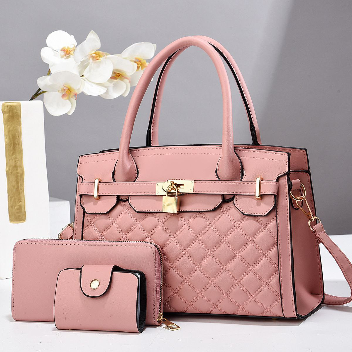 Nouveau sac de belle-mère, sac à main losange haut de gamme de grande capacité, sac à bandoulière mode