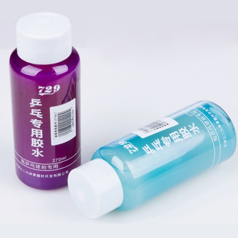 Colle de tennis de table - outil de raquette - collant caoutchouc inorganique spécial ensemble complet de manchon de balle - colle adhésif haute liaison élastique durable