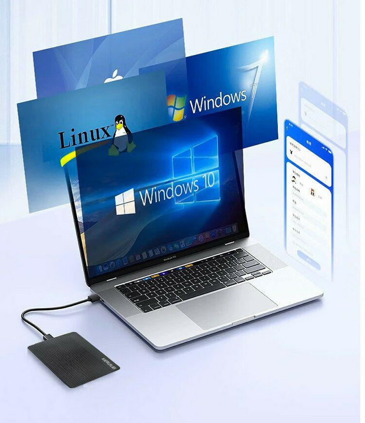 Disque Dur externe d'ordinateur portable mobile CORRUILEI MOBILE DRIDE 160G 250G 320G 500G 750G 1T 2TB MÉCANIQUE 2,5 pouces USB3.0